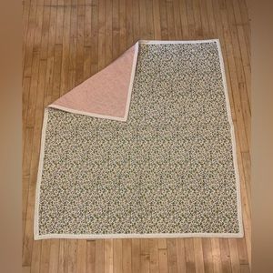 Handmade/Thin Quilt Floral Baby Blanket